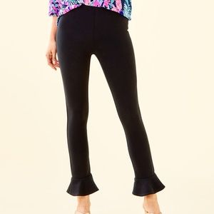 Lilly Pulitzer Nira Ruffle Leggings NWOT